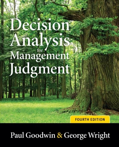 Decision Analysis for Management Judgment