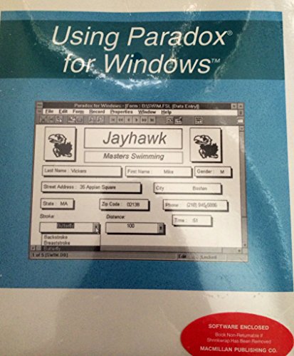 Using Paradox for Windows
