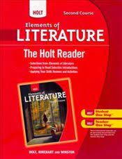 The Holt Reader, Second Course (Elements of Literature)