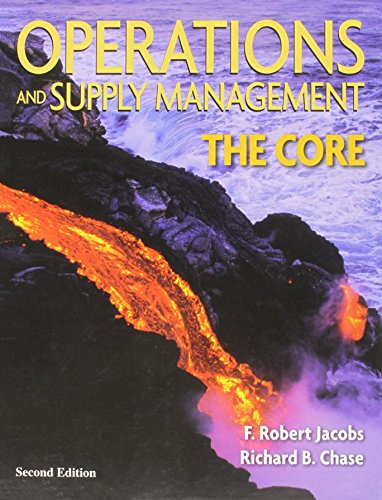 Operations and Supply Management:  The Core