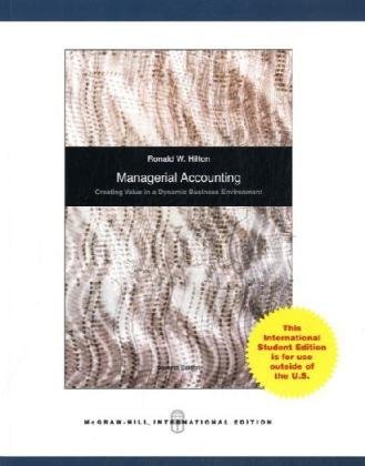 Managerial Accounting