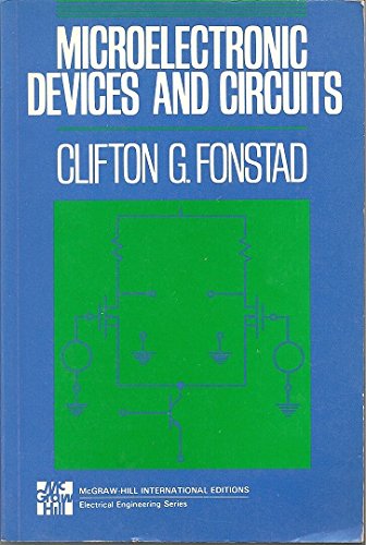 Microelectronic Devices and Circuits