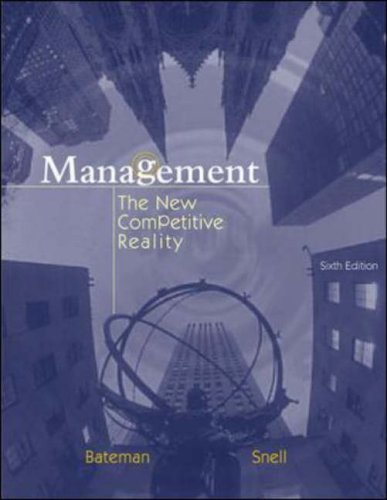 Management: With CD and PowerWeb: The New Competitive Landscape