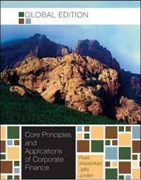 Corporate Finance: Core Principles and Applications