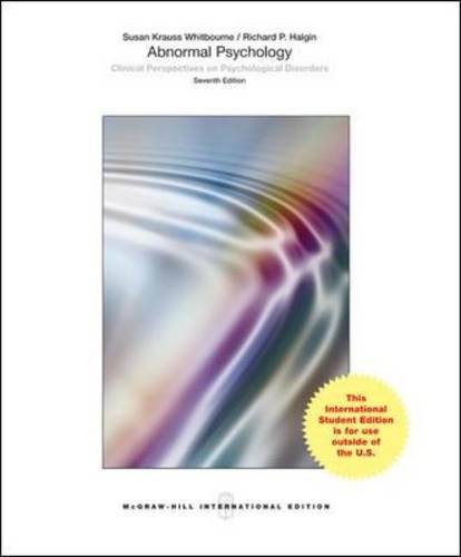 Abnormal Psychology: Clinical Perspectives on Psychological Disorders