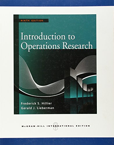 Introduction to Operations Research