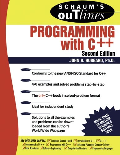 Schaum s Outline of Programming with C++ (Schaum s Outline Series)