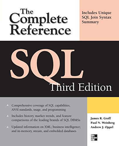 SQL The Complete Reference, 3rd Edition