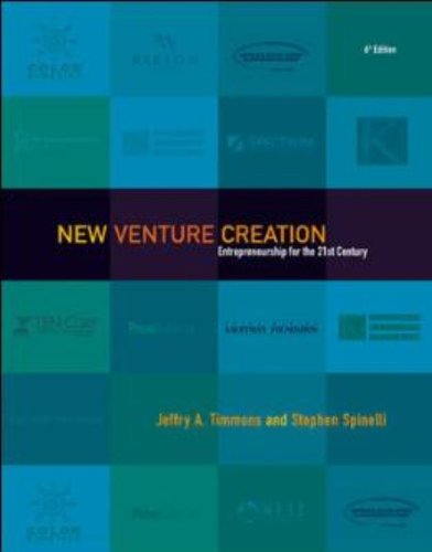 New Venture Creation: Entrepreneurship for the 21st Century