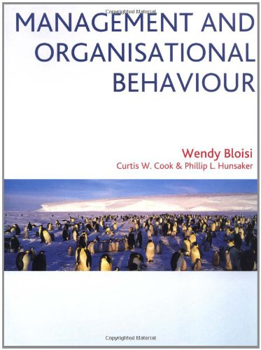 Management and Organisational Behaviour