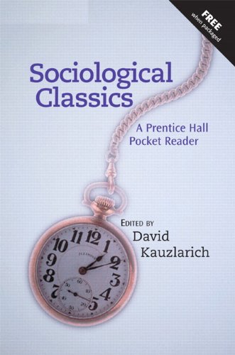 Sociological Classics:A Prentice Hall Pocket Reader