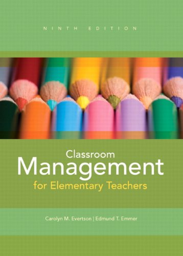 Classroom Management for Elementary Teachers