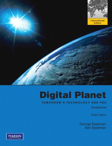 Digital Planet: Tomorrow s Technology and You, Complete
