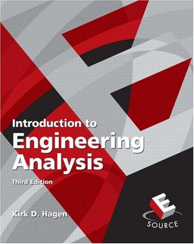 Introduction to Engineering Analysis