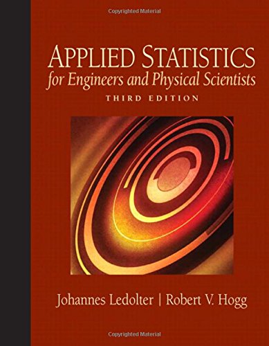 Applied Statistics for Engineers and Physical Scientists