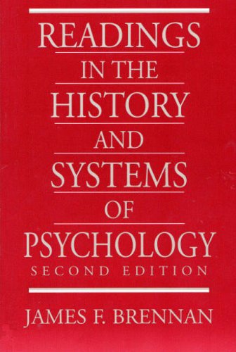 Readings in the History and Systems of Psychology