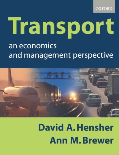 Transport: An Economics and Management Perspective