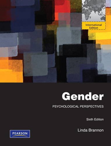 Gender: Psychological Perspectives