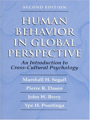 Human Behavior in Global Perspective
