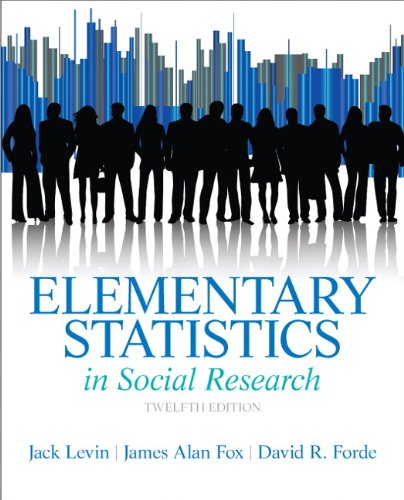 Elementary Statistics in Social Research