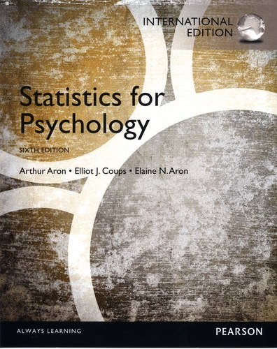 Statistics for Psychology