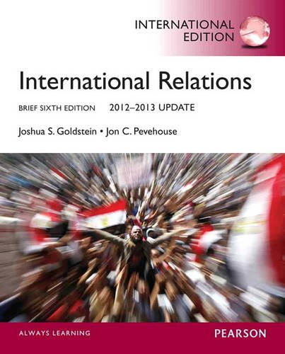 International Relations Brief: 2012-2013 Update