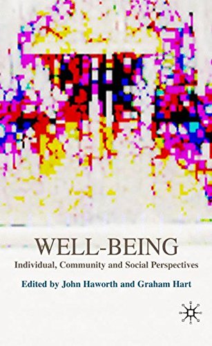 Well-Being: Individual, Community and Social Perspectives