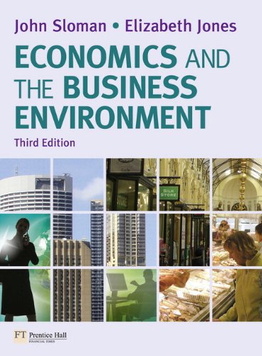 Economics and the Business Environment