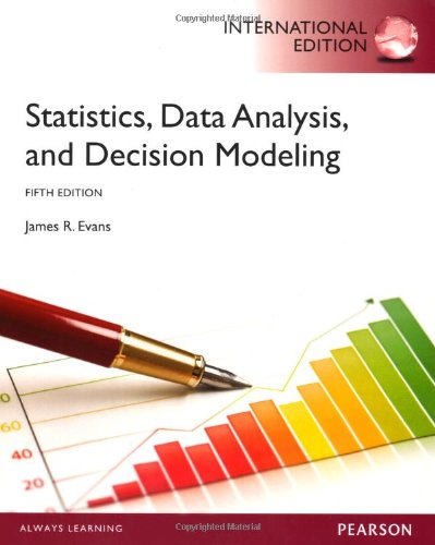 Statistics, Data Analysis, and Decision Modeling