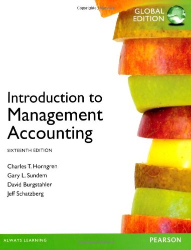 Introduction to Management Accounting