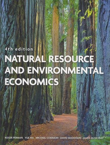 Natural Resource and Environmental Economics