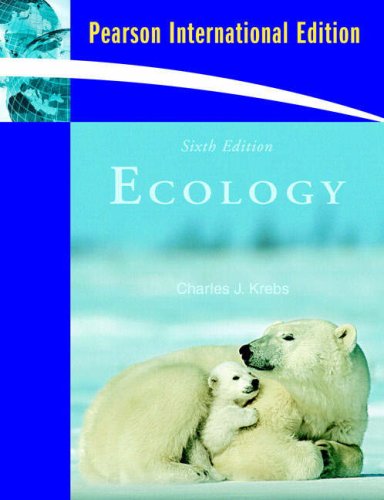 Ecology: The Experimental Analysis of Distribution and Abundance