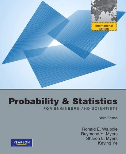 Probability and Statistics for Engineers and Scientists