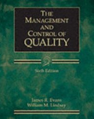 The Management and Control of Quality (ISE)