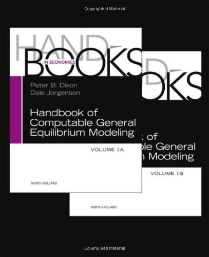 Handbook of Computable General Equilibrium Modeling (Handbooks in Economics)