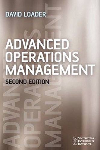 Advanced Operations Management, 2nd Edition (Securities Institute)