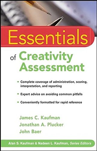 Essentials of Creativity Assessment (Essentials of Psychological Assessment)