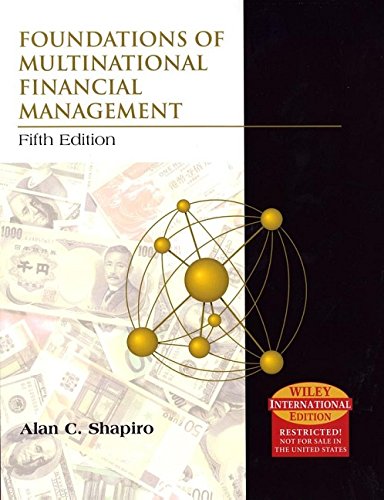 Foundations of Multinational Financial Management