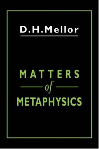 Matters of Metaphysics