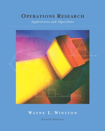 Operations Research: Applications and Algorithms