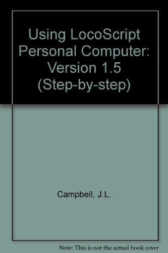 Using LocoScript Personal Computer: Version 1.5 (Step-by-Step)