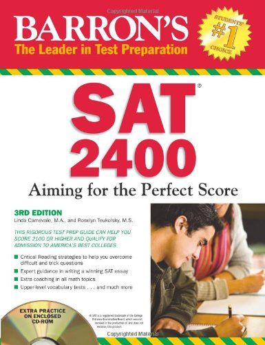 Sat 2400 Aiming For The Perfect Score