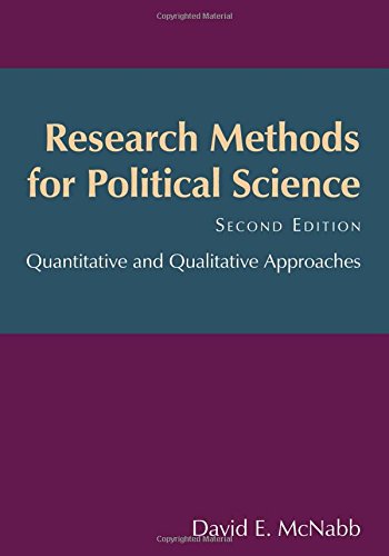 Research Methods for Political Science: Quantitative and Qualitative Methods