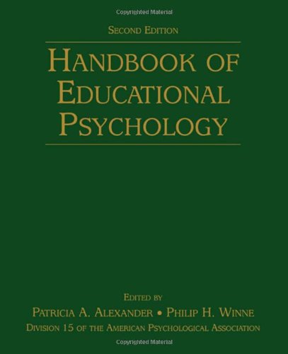 Handbook of Educational Psychology