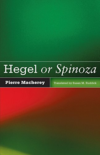 Hegel or Spinoza