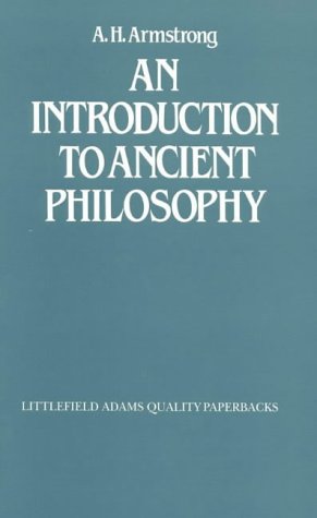 An Introduction to Ancient Philosophy (Littlefield, Adams Quality Paperback)