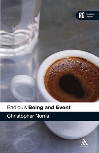 [ BADIOU S "BEING AND EVENT" A READER S GUIDE BY NORRIS, CHRISTOPHER](AUTHOR)PAPERBACK