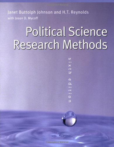 Political Science Research Methods