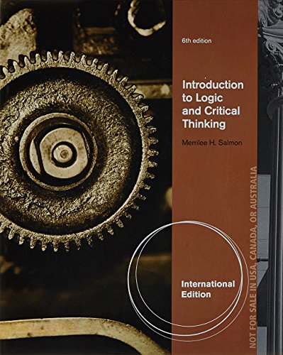 logic and critical thinking book