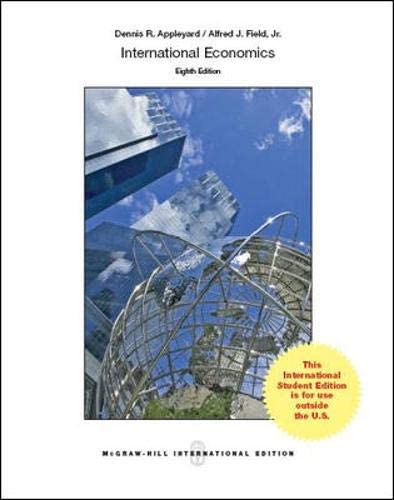 International Economics (Int l Ed)